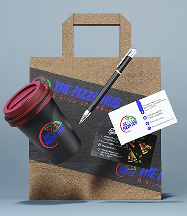 The Pizza Hub Branding