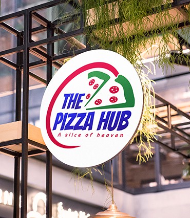 The Pizza Hub Branding