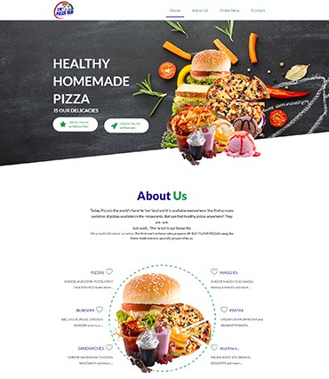 The Pizza Hub Website